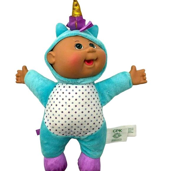 Cabbage Patch Kids Collectible Helpers 10”Doll Fantasy Friends Pipa Unicorn #192 - Picture 1 of 6